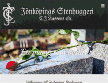 Tablet Screenshot of jonkopingsstenhuggeri.nu